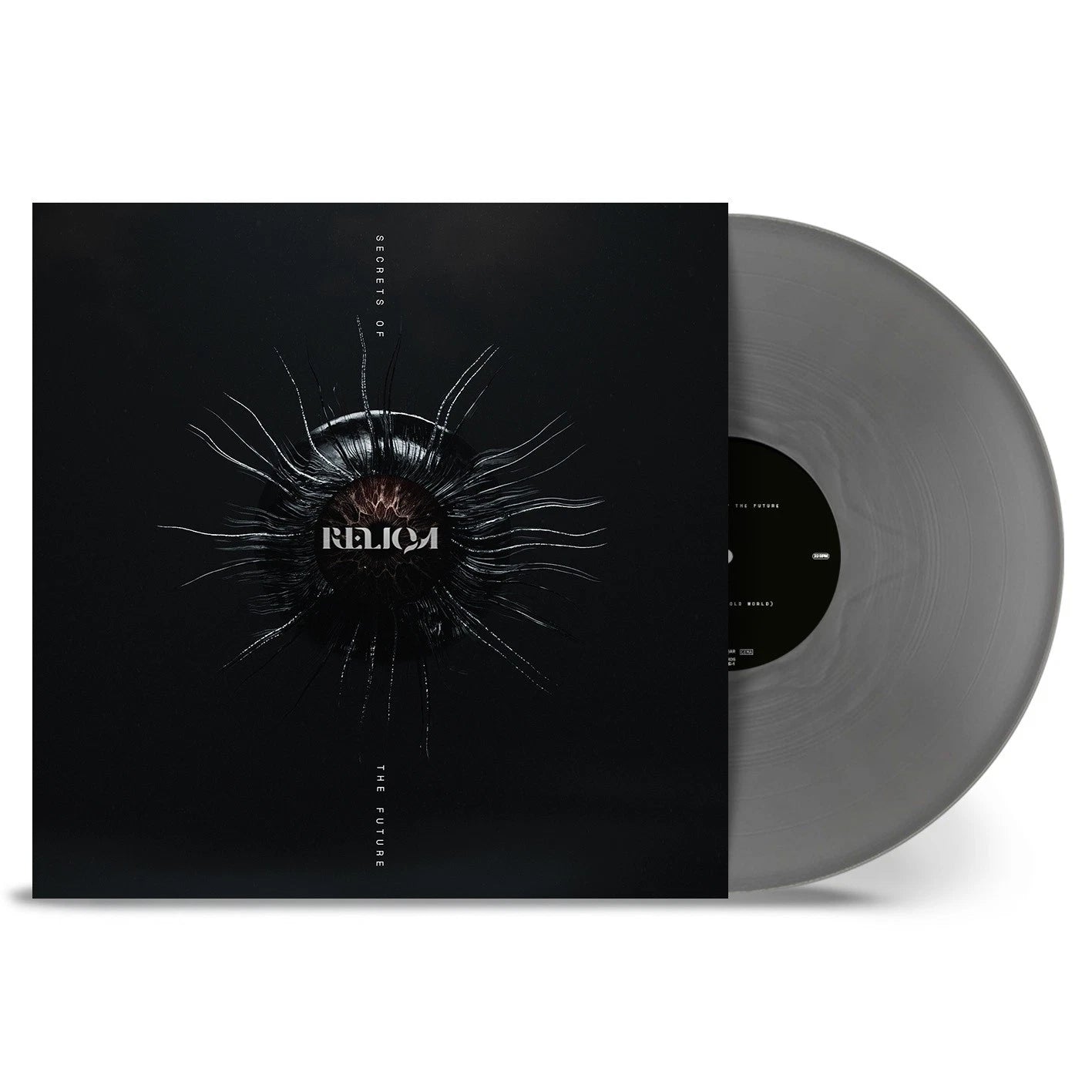 Reliqa - Secrets Of The Future (Blk) [Colored Vinyl] (Slv) (Aus) Vinyl Record Album Cover