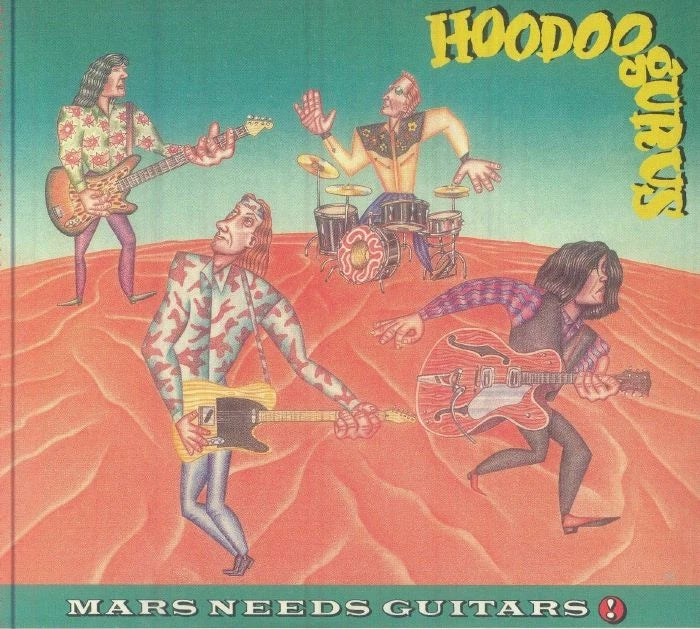 Hoodoo Gurus - Mars Needs Guitars: 40th Anniversary (Aus) [LP] Vinyl Record Album Cover
