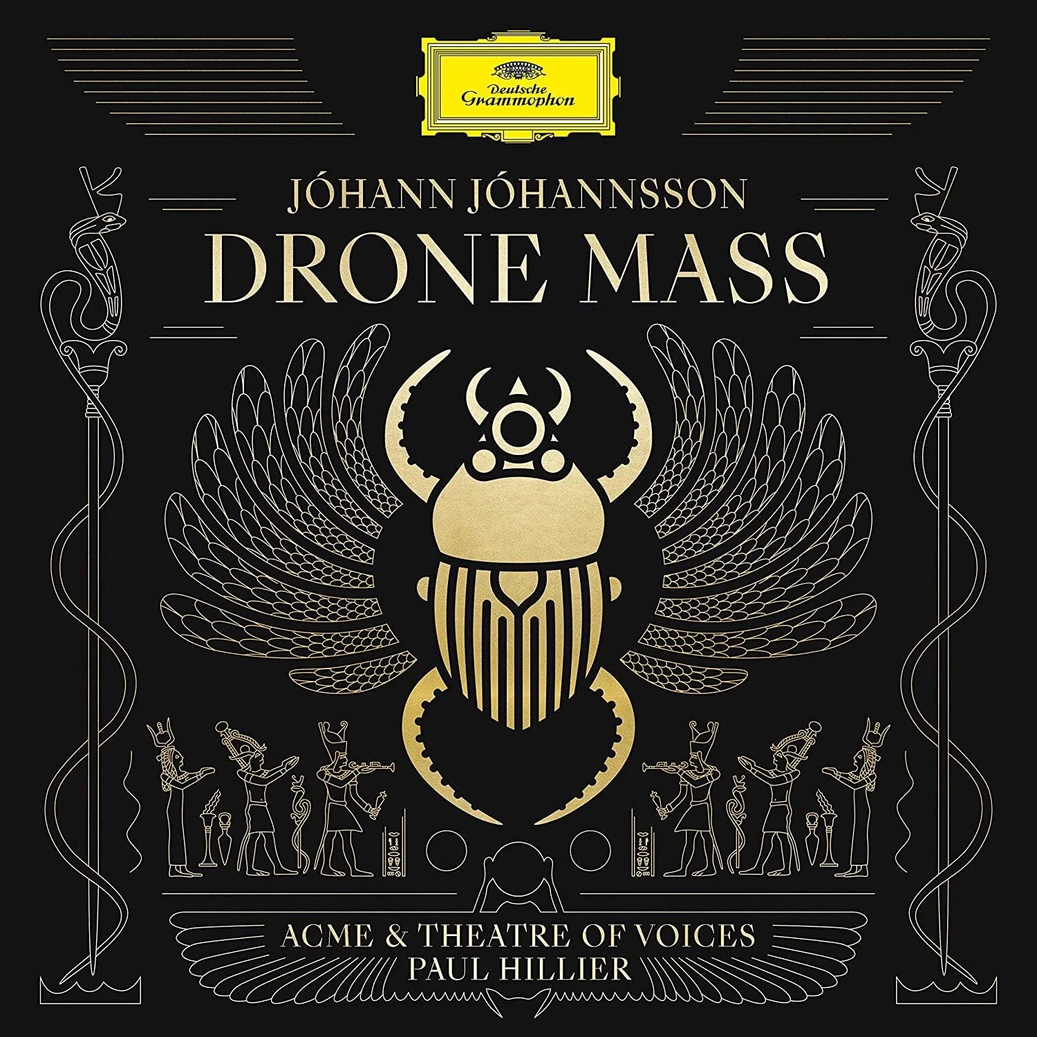 Johann Johannsson - Drone Mass [LP] Vinyl Record Album Cover