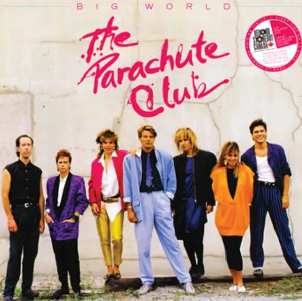 Parachute Club - Big World [Colored Vinyl] [Limited Edition] (Can) Vinyl Record Album Cover
