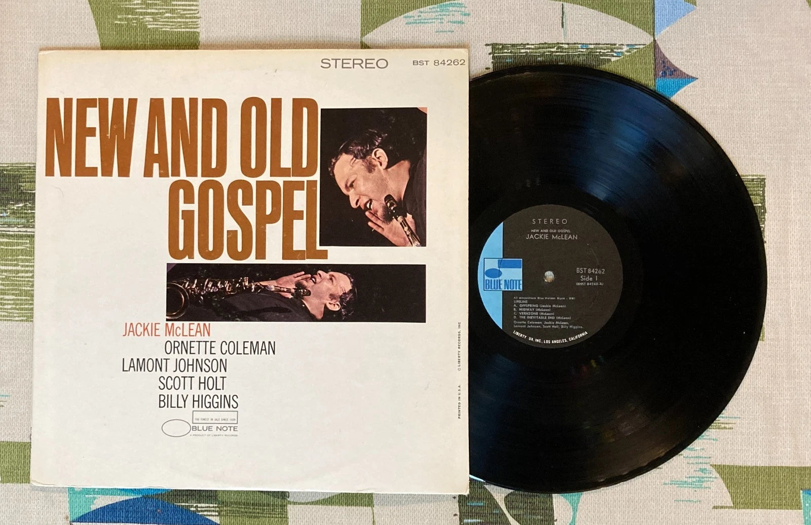 Jackie Mclean - New And Old Gospel (Blue Note Tone Poet Series) [LP] Vinyl Record Album Cover