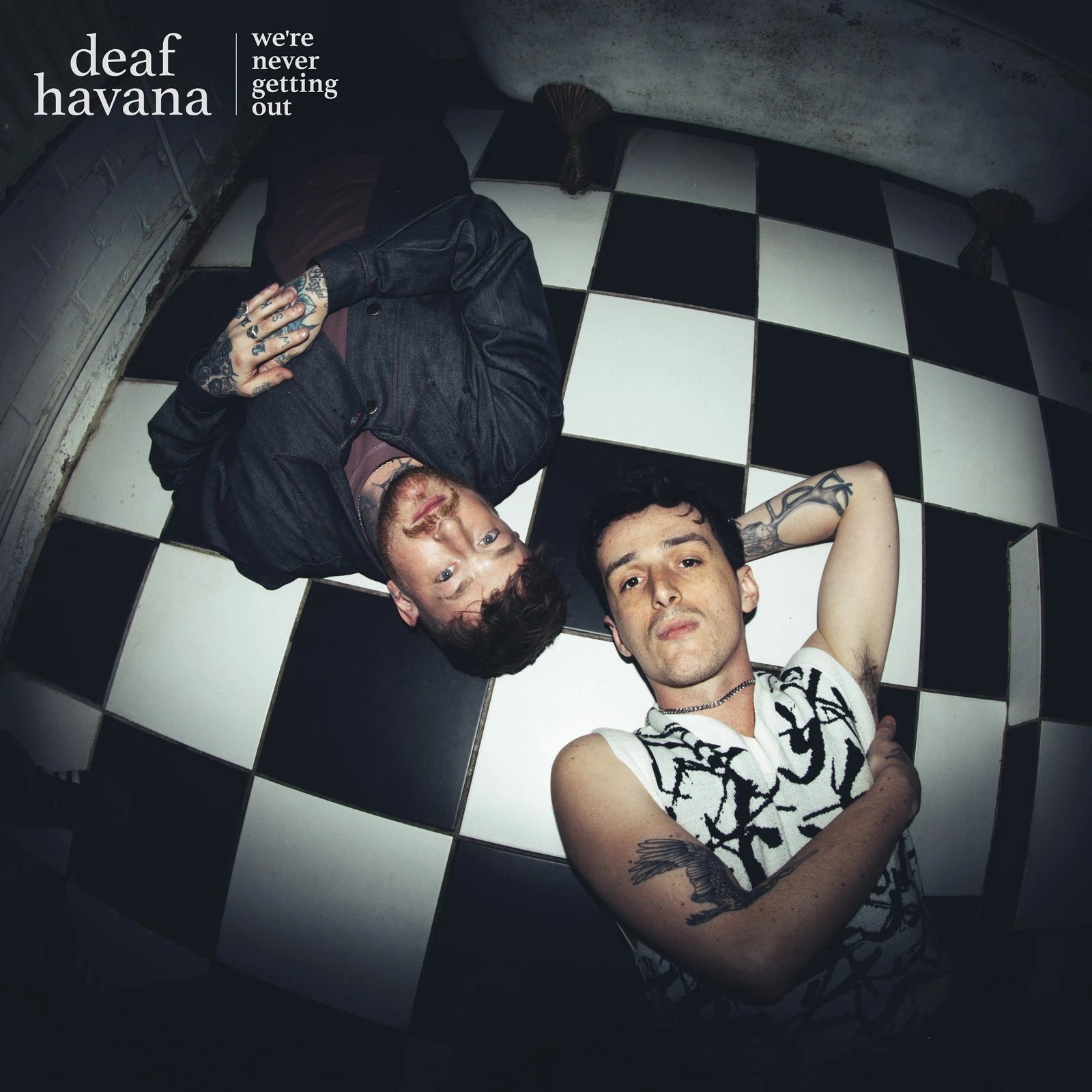Deaf Havana - We're Never Getting Out (Blk) [Colored Vinyl] (Wht) (Uk) Vinyl Record Album Cover