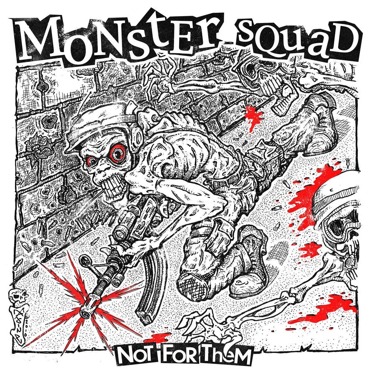 Monster Squad - Not For Them [Colored Vinyl] (Can) Vinyl Record Album Cover