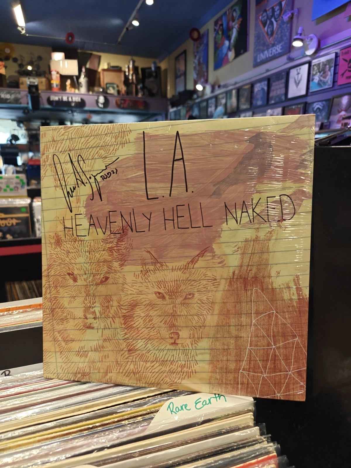 L.A. - Heavenly Hell Naked [Limited Edition] (Ofgv) (Spa) Vinyl Record Album Cover