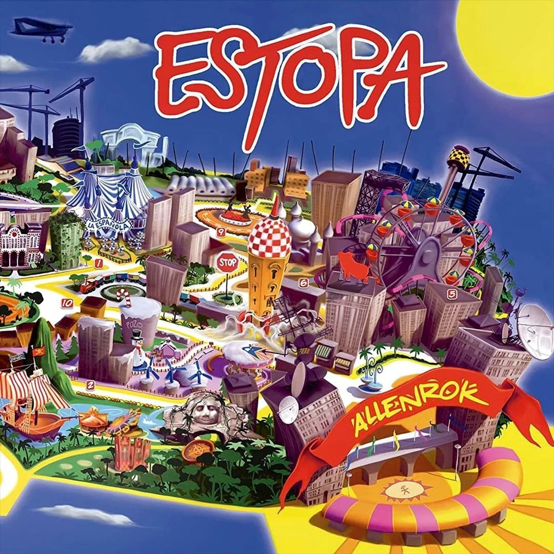 Estopa - Allenrok - Colored Vinyl [LP] Vinyl Record Album Cover