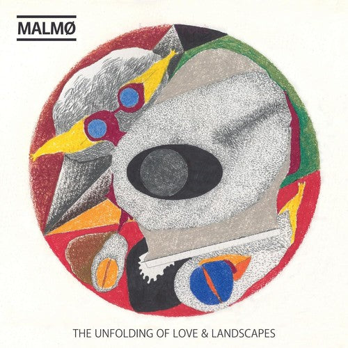 MALM - Unfolding Of Love & Landscapes [Colored Vinyl] (Red) (Uk) Vinyl Record Album Cover