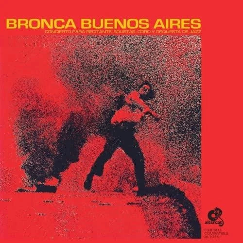 Jorge Ruiz Lopez - Bronca Buenos Aires [LP] Vinyl Record Album Cover