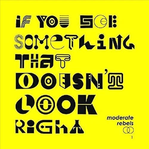 Moderate Rebels - If You See Something That Doesn't Look Right Pt Ii [LP] Vinyl Record Album Cover