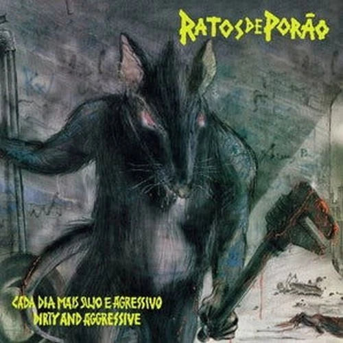 Ratos De Porao - C.D.M.S.E.A. / Dirty & Aggressive [Colored Vinyl] (Gate) Vinyl Record Album Cover