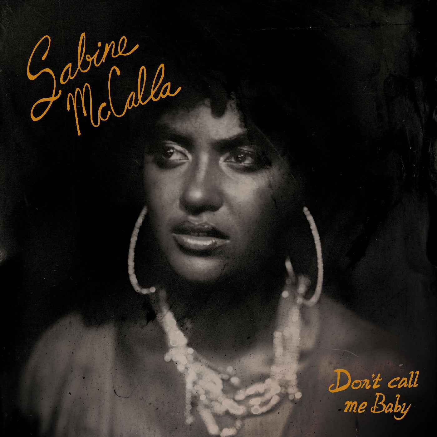 Sabine Mccalla - Don'T Call Me Baby (Orange / Black Marble Vinyl) [Vinyl] Vinyl Record
