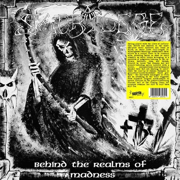 Sacrilege - Behind The Realms Of Madness (Color Vinyl) Vinyl Record
