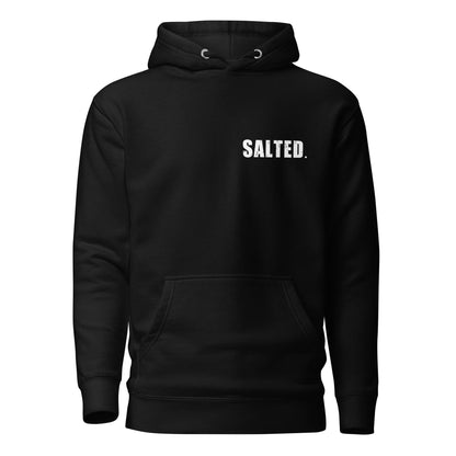 Salted Cotton Heritage Mens Officially Licensed Hoodie Black