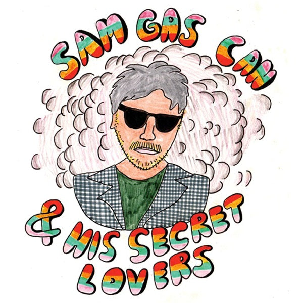 SAM GAS CAN & HIS SECRET LOVERS - Ernie/Kurt Cobain Hamburger Vinyl Record