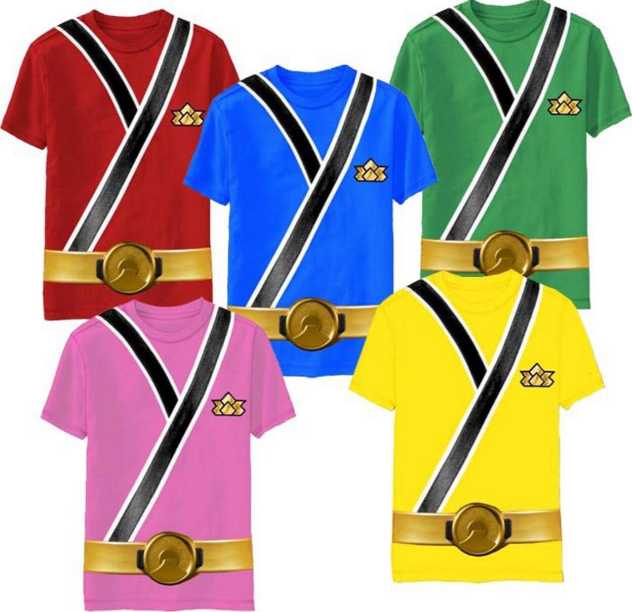 Samurai Ranger Uniform Monster Toddler T-shirt