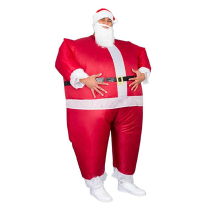 Santa Claus Inflatable Chub Suit?? Costume With Beard and Hat