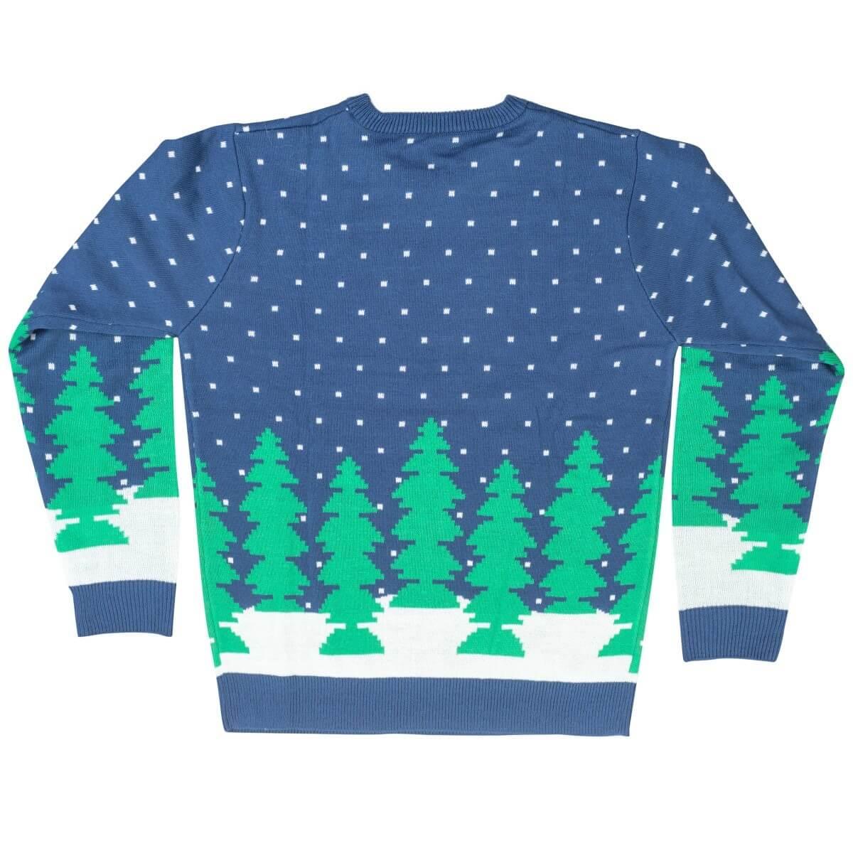 Santa Claus Chimney Ugly Christmas Sweater