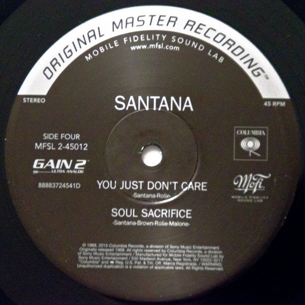 Santana - Santana  Vinyl Record