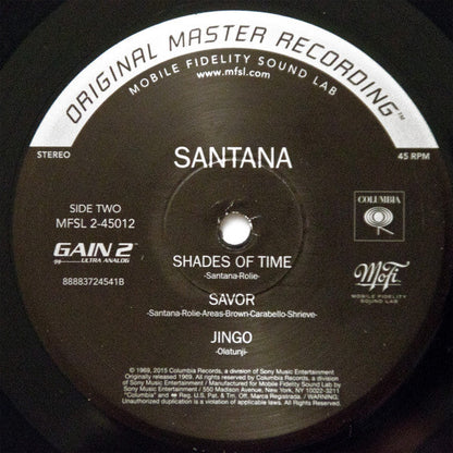 Santana - Santana  Vinyl Record
