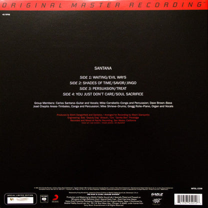 Santana - Santana  Vinyl Record