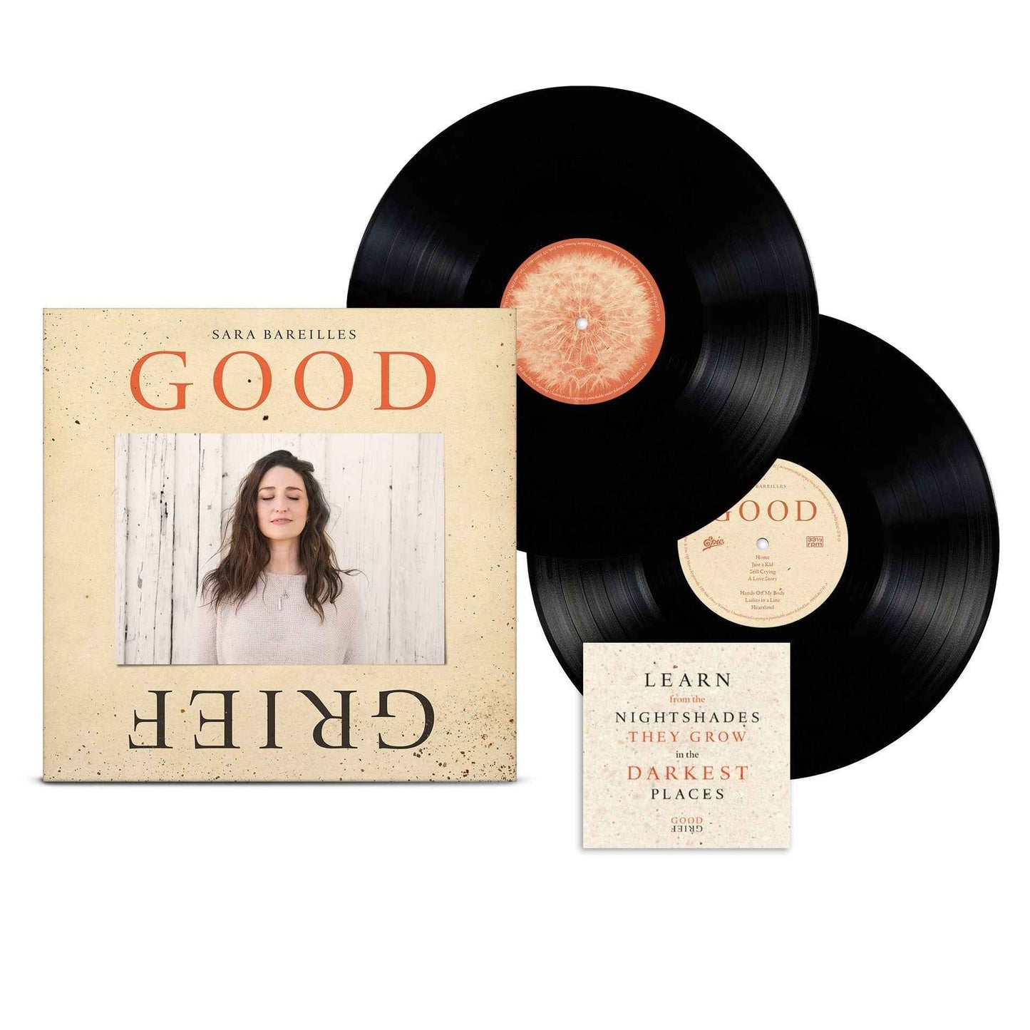 PRE-ORDER Sara Bareilles - Good Grief (Gatefold Jacket, Premium Seed Paper) [Black Vinyl] [2LP] [Vinyl] Vinyl Record