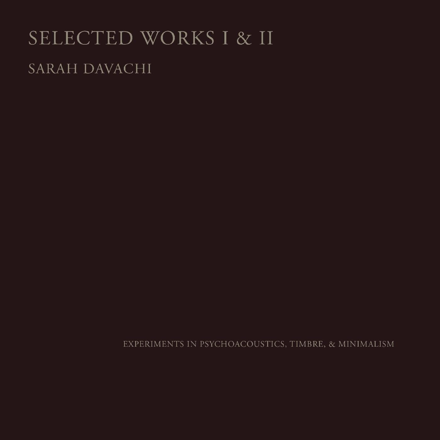 Selected Works I & II Music CD