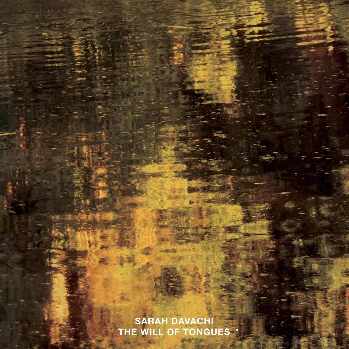 PRE-ORDER Sarah Davachi - The Will Of Tongues [Vinyl] Vinyl Record