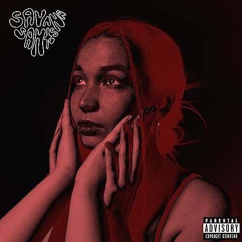 savana santos - cheater / messy [Translucent Red 7" Single] Vinyl Record