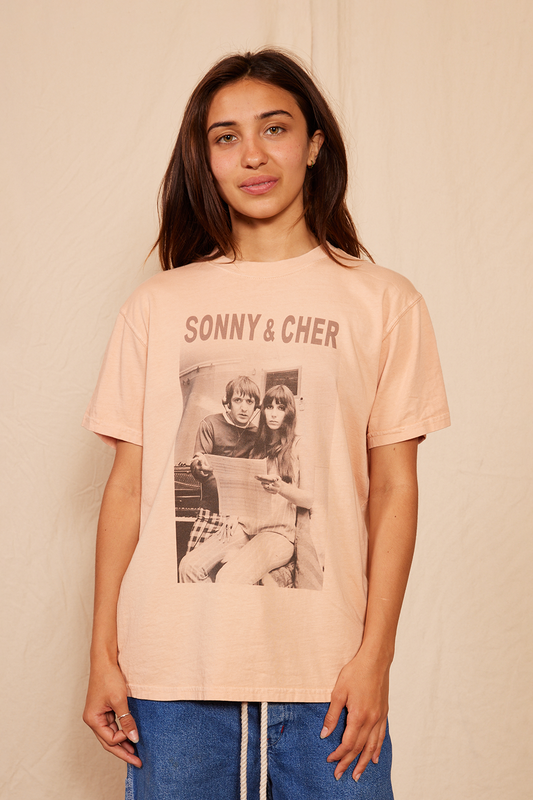 Sonny & Cher Womens Tee Shirt