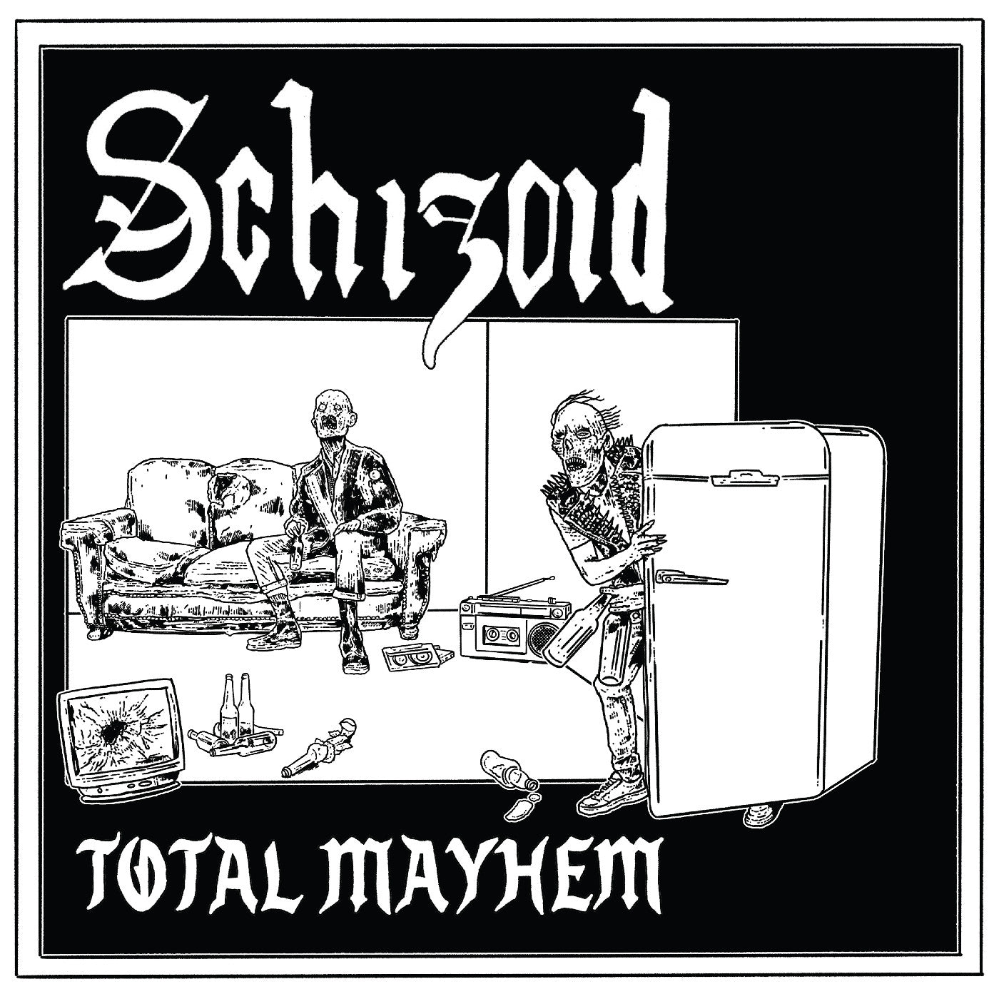 Schizoid - Total Mayhem [Vinyl] Vinyl Record
