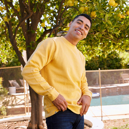 SpongeBob Squarepants Protect Oceans Crewneck Sweatshirt Yellow