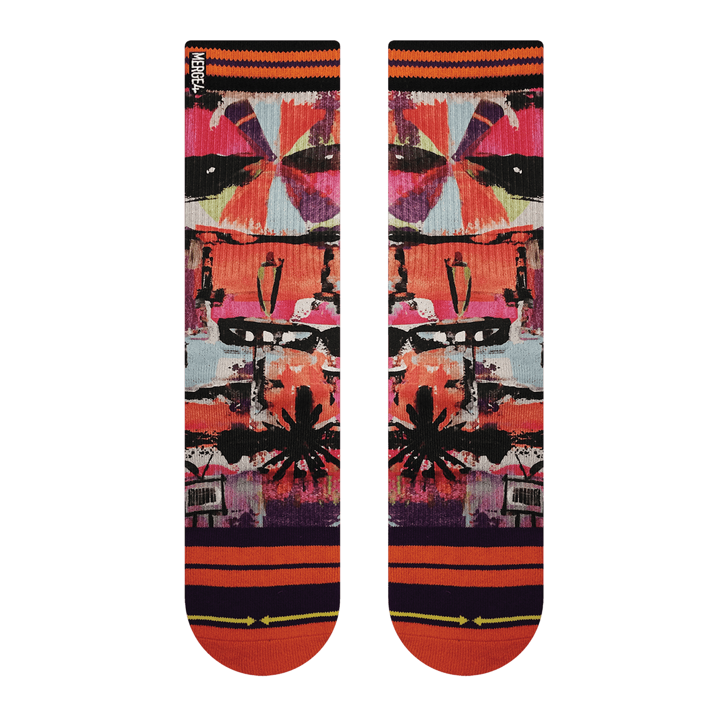 Scott Greathouse Eyes Adult Crew Sock