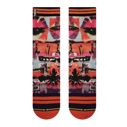 Scott Greathouse Eyes Adult Crew Sock