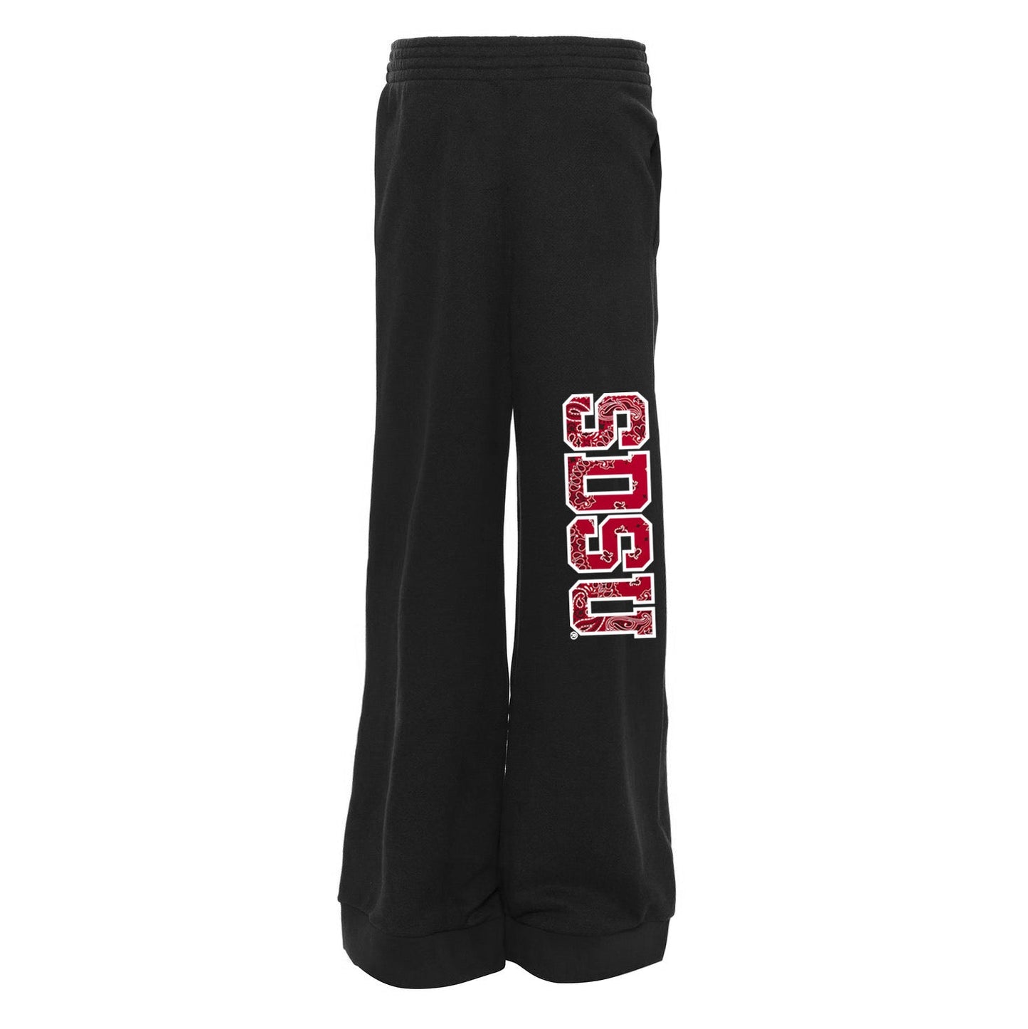 San Diego State Aztecs Bandana Flare Womens Sweatpants Officially Licensed