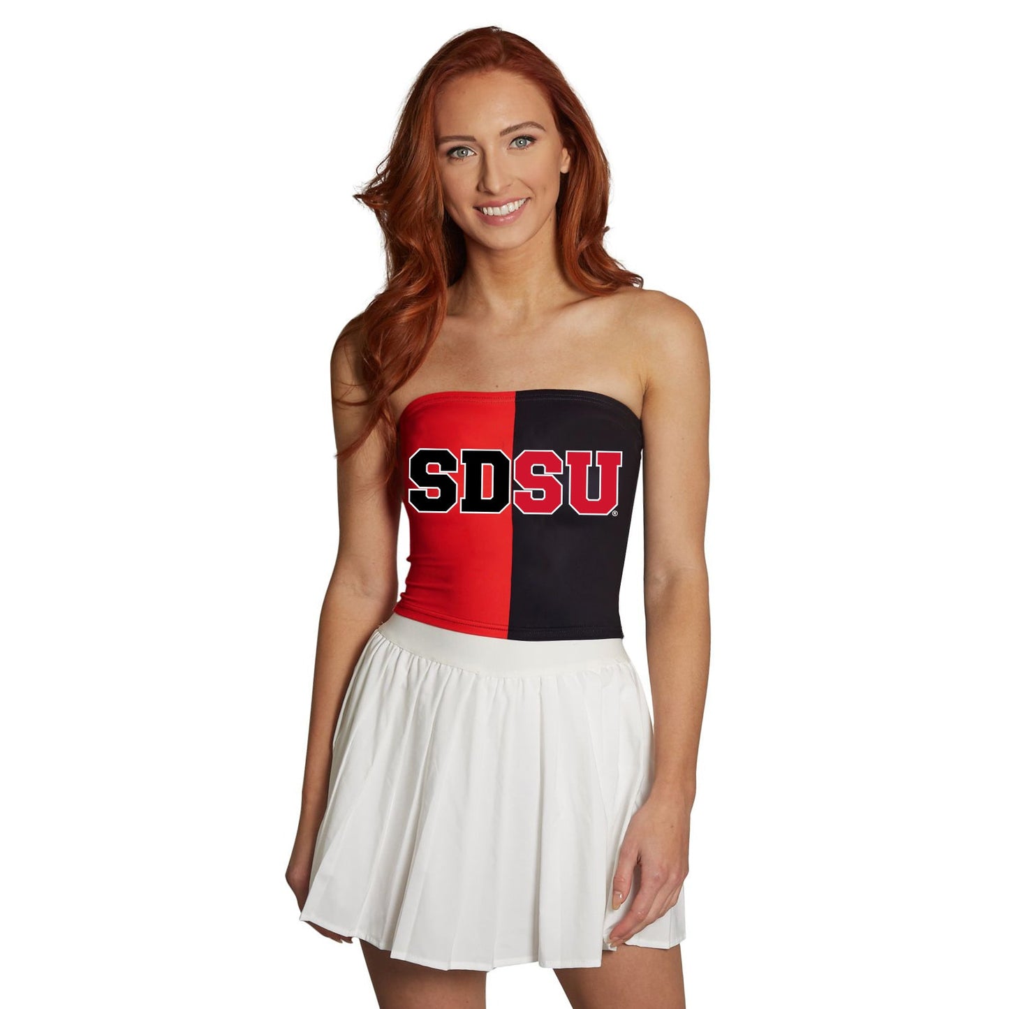 San Diego State Aztecs Two Tone Womens Tube Top Officially Licensed