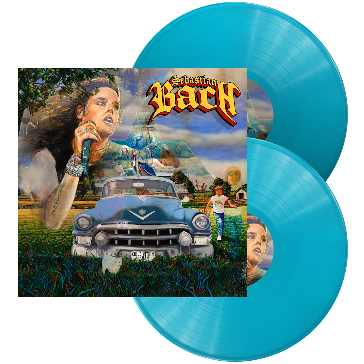 Sebastian Bach - Child Within The Man (Indie Exclusive, Colored Vinyl, Blue) (2 Lp's) Vinyl Record