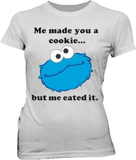 Sesame Street Cookie Monster Me Eated It T-shirt