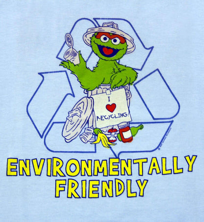 Sesame Street Oscar the Grouch "Environmentally Friendly" T-shirt