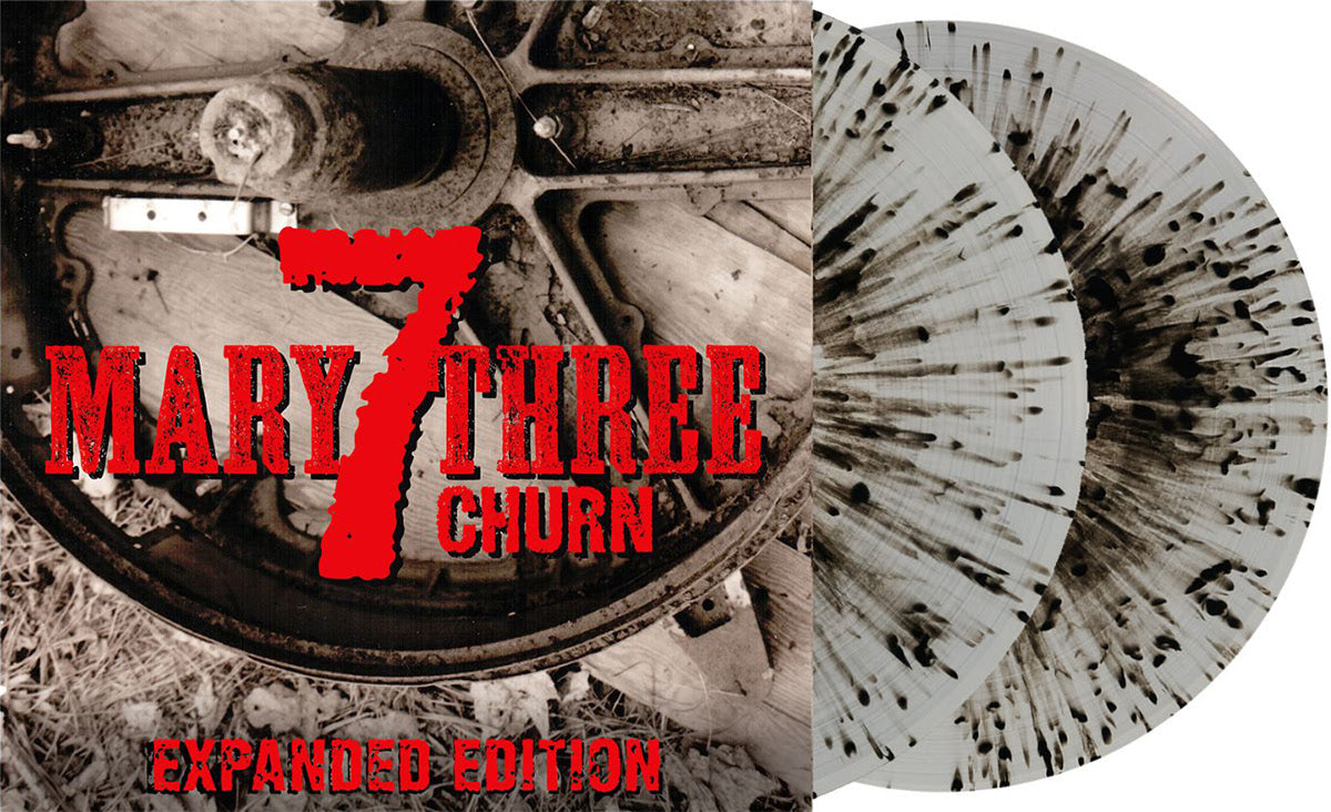 Churn (IEX 2x Milky Clear w/Black Splatter VINYL) Vinyl Record