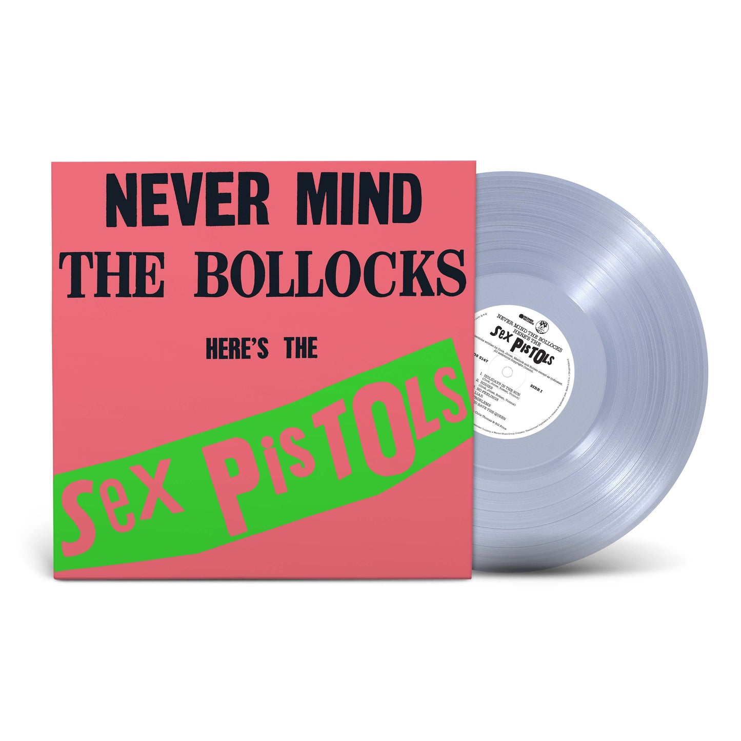 Sex Pistols - Never Mind the Bollocks, Here’s the Sex Pistols (RKTBR25) (1LP Clear Vinyl) [Vinyl] Vinyl Record