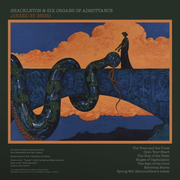 SHACKLETON & SIX ORGANS OF ADMITTANCE - Jinxed By Being Vinyl Record