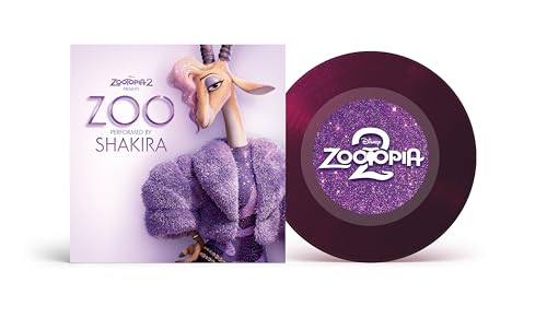 Zoo (From Zootopia 2) [Purple Translucent Glitter 7" Single] Vinyl Record