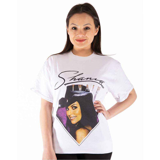 Shania Twain Purple Photo [T-Shirt] Officially Licensed