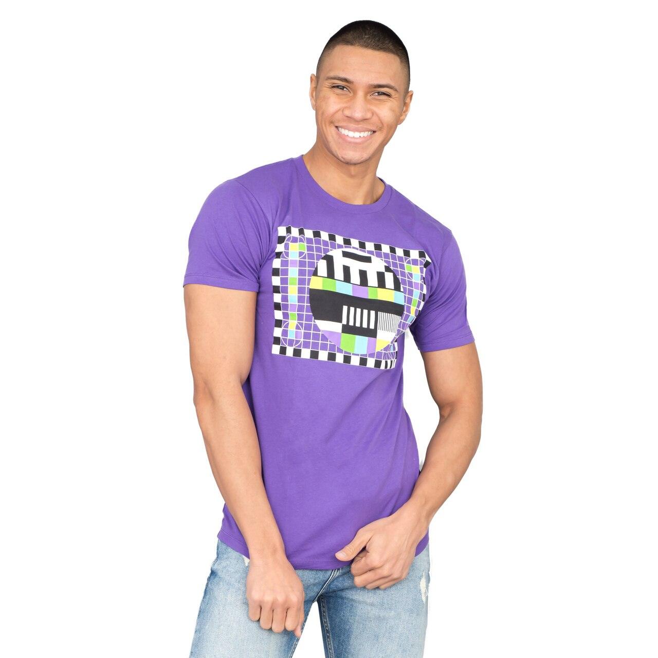 Sheldon Checkered Test Pattern T-shirt