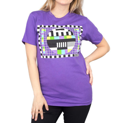 Sheldon Checkered Test Pattern T-shirt