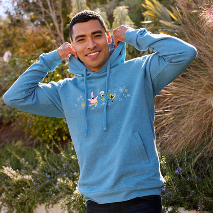 SpongeBob Squarepants Protect Oceans Hooded Sweatshirt Hoodie Blue