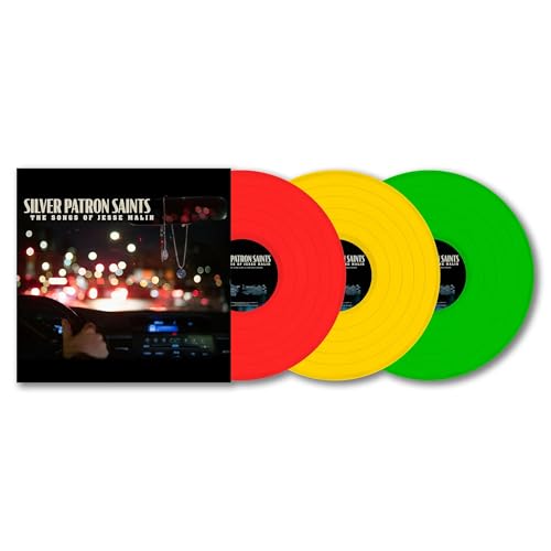 Jesse Malin - Silver Patron Saints (Red, Yellow, Green) Vinyl Record