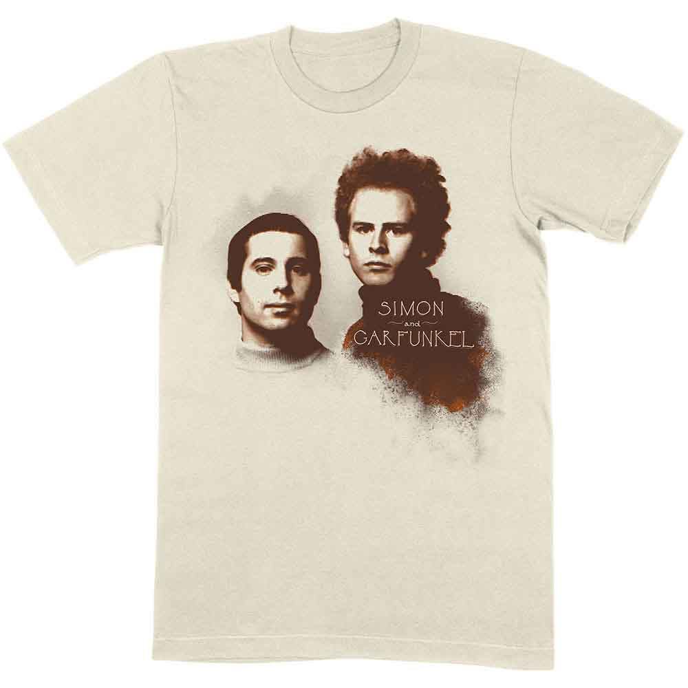 Simon & Garfunkel Faces [T-Shirt] Officially Licensed