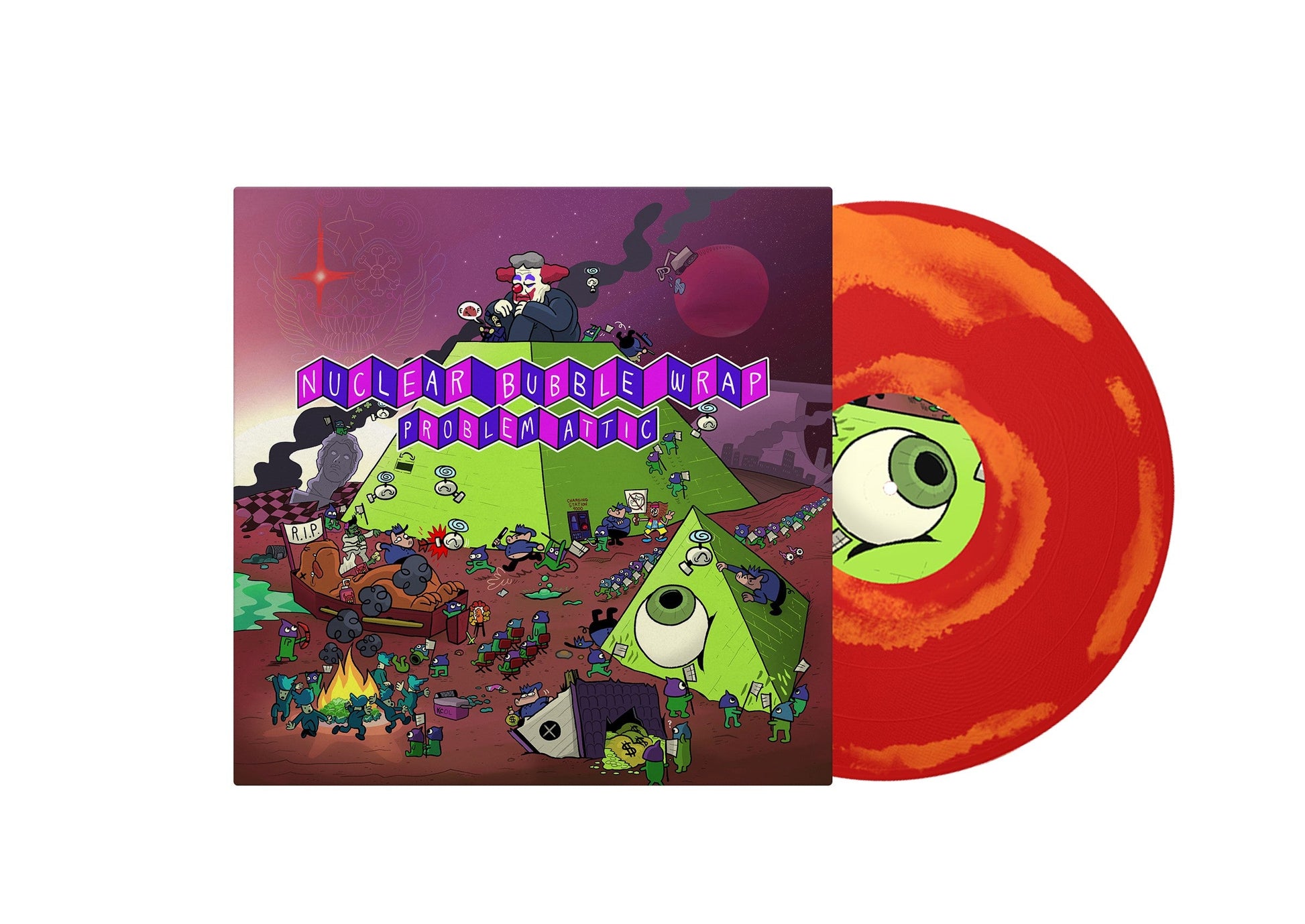 Problem Attic - Safe on Mars LP - Needlejuice Records - Vinyl Record