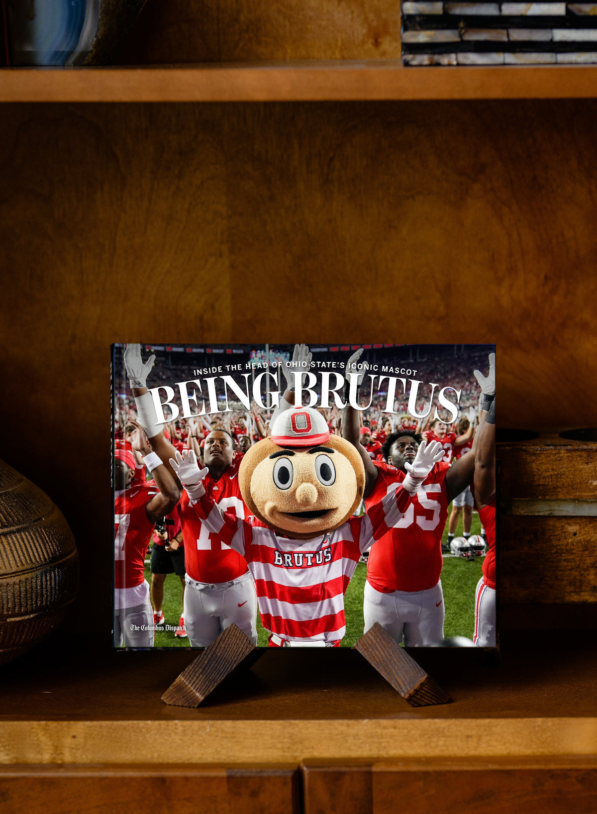 Being Brutus: Inside the Head of Ohio State's Iconic Mascot Book - PREORDER ships 11/27/2026
