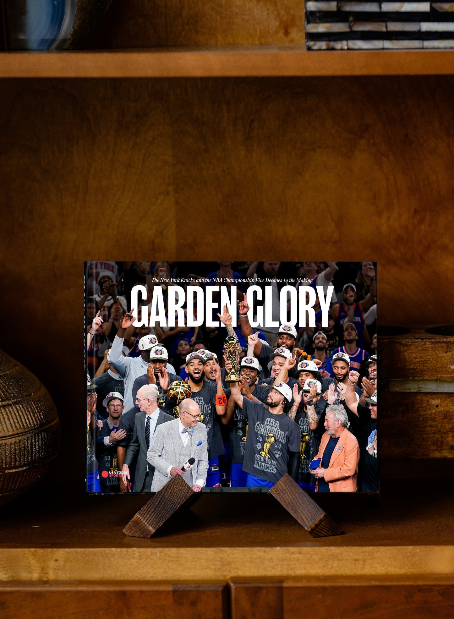 Garden Glory: The New York Knicks and the NBA Championship Five Decades in the Making Book - PREORDER ships 08/28/2026